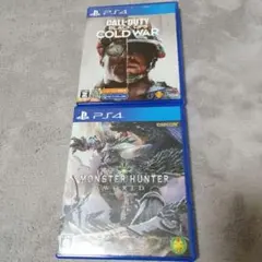 PS4ソフト　 Call of Duty& Monster Hunter