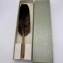 御羽帯 二つ セット茶道具 羽箒 犬鷲 炉用 左羽 炭点前 茶道 - メルカリ