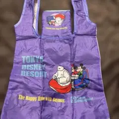 東京ディズニーリゾート 折りたたみバッグ べイマックス　カプセルトイ