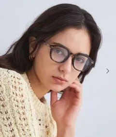 green label relaxing/クラウンパントフルリム クリアレンズ