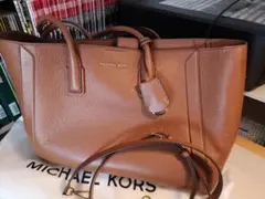 (美品)Michael Kors ブラウン　トートバック