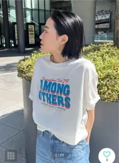 Ungrid ツアーロゴTee オフホワイト