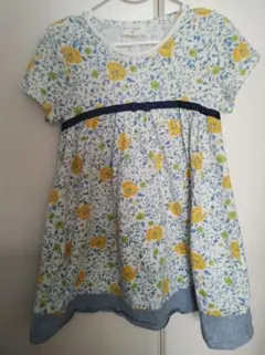 WILLMERY 半袖花柄ワンピース 110　ウィルメリーのサムネイル