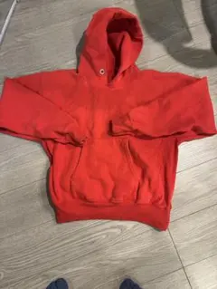 H beauty&youth リバースウィーブ型　朱赤　サイズSくらい