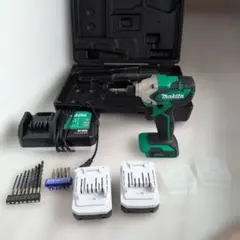 Makita MTD001D 電動インパクトドライバー 2個バッテリーセット