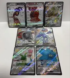 ポケカ ポケモン SR SSR ex7枚セット まとめ売り 色違い