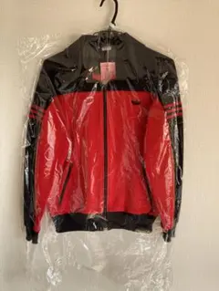 70-80s デサント製 西ドイツ トラックジャケット　レッド　クリーニング済