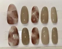 秋ネイル ネイルチップ