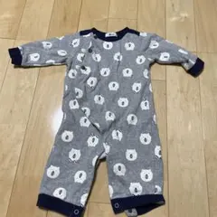 baby クマ柄 ロンパースのサムネイル