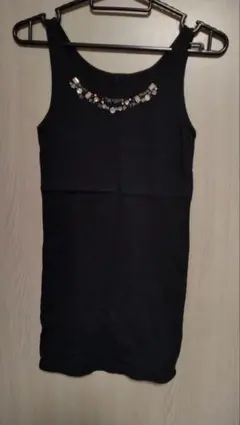 JEANASIS ブラックタンクトップ