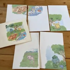 ポケモン はがきセット 5枚