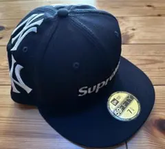 Supreme New Era 59FIFTY キャップ 7 5/8 紺