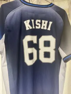 長谷川信哉 埼玉西武ライオンズ ブルー レプリカユニホーム XLサイズ
