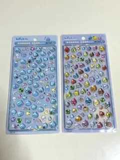 正規品　しずくちゃん　ボンボンドロップシールミニ　2枚セット