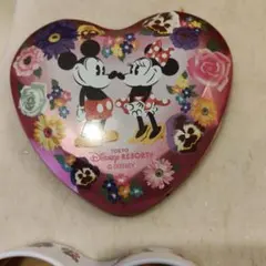 東京ディズニーリゾート ハート型缶ケース