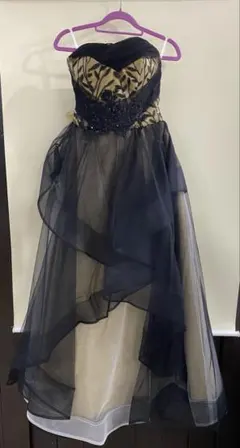 【大きいサイズ】ロングドレスブラック【XXXL】週末限定値下げ中