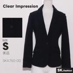 美品 Clear Impression アウター テーラードジャケット 無地のサムネイル