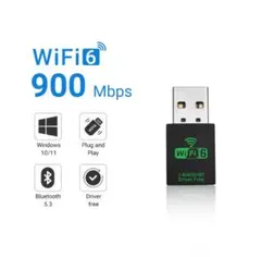 【新品・匿名配送】WiFi6無線LAN Bluetooth USB子機アダプタ