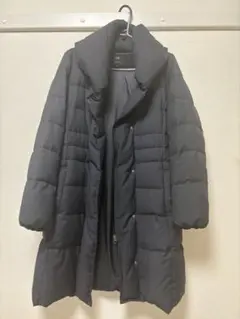 23区 ブラック ロングダウンジャケット