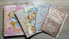 ダッフィー ポストカード&シール ノートセット