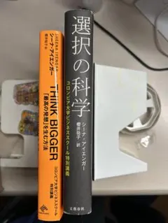 THINK BIGGER & 選択の科学 セット