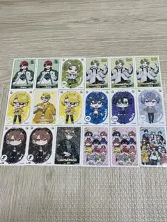 カラフルピーチ　ステッカーコレクションガム 18枚セット