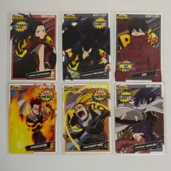 僕のヒーローアカデミア ヒーローズチップ 6枚