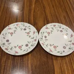 MENARD 皿 2枚セット 花柄のサムネイル