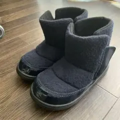 BREEZE キッズ ネイビー ブーツ 冬用　19センチ