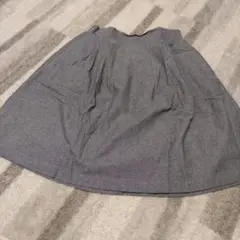 【美品】earth フレアスカート ネイビー S