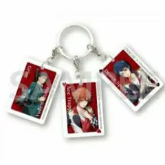 ツイステ ハーツラビュル CD特典 3連アクリルキーホルダー