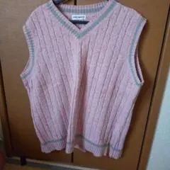 大きいサイズ ニットベスト