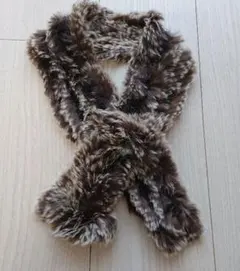 ラビットファー マフラー