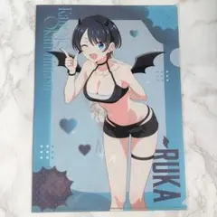 【新品未開封】彼女、お借りします サキュバス クリアファイル 更科瑠夏