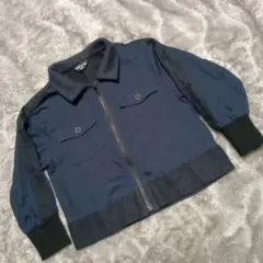 COMME CA ISM ネイビージャケット 110A