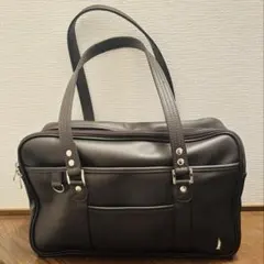 EASTBOY スクールバッグ　ブラウン×シルバー