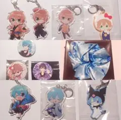 すとぷり アクキー 缶バッジ シュシュ