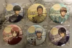 銀魂 キャラバッジコレクション 缶バッジ 平安貴族 貴族 和服 陰陽師　6種