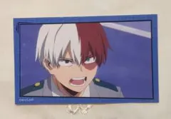 ヒロアカ　雄英高校オープンスクール　轟焦凍　B賞場面写真ステッカー