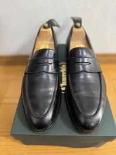 一回使用】クロケット＆ジョーンズCheam 8E エナメルシューズ 結婚式