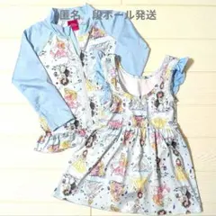 ディズニープリンセス　水着　110cm