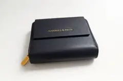 CHARLES & KEITH ブラック二つ折り財布