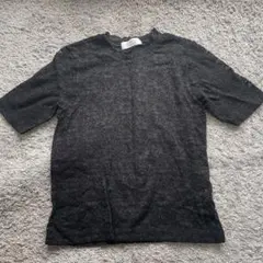 【ローリーズファーム】総レース半袖（L）ブラック