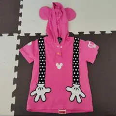 BABYDOLL ミッキー耳付きTシャツ