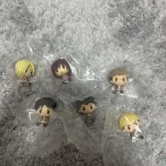 一番くじ　進撃の巨人　G賞ちょこのっこ6種セット