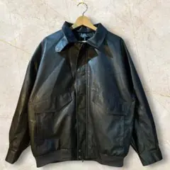 古着　レザージャケット　Mサイズ　CLEL クレイル