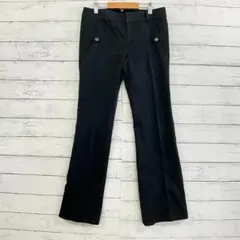 美脚シルエット 22 OCTOBRE センタープレス ストレッチスラックス