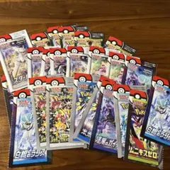 ポケカ 空箱 ニンジャスピナー メガドリームex ムニキスゼロ 合計15箱