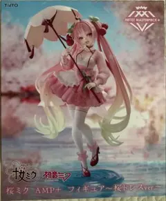 初音ミク 桜ミク AMP+フィギュア 桜ドレスver.