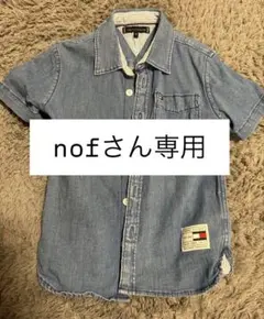 TOMMY HILFIGER デニム半袖シャツ 110
